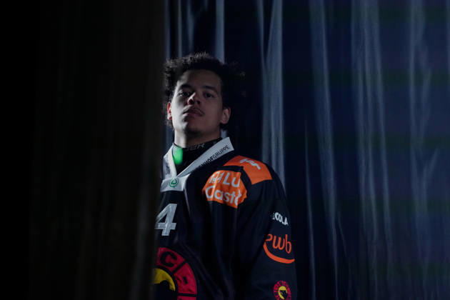 3014 Bern BE, Switzerland - October 09: Rodwin Dionicio (4 SCB) before the National League match between SC Bern and EHC Biel-Bienne at PostFinance Arena on October 09, 2026 in 3014 Bern BE, Switzerland. Copyright: xKjetilxWaberx xSPPx Sportspressphoto_SPR249608