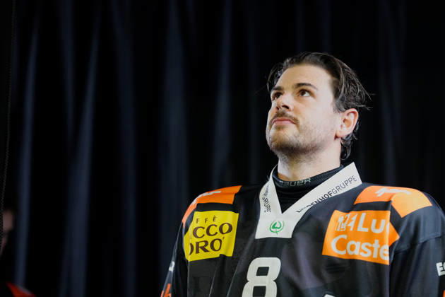 3014 Bern BE, Switzerland - October 09: Marc Marchon (8 SCB) before the National League match between SC Bern and EHC Biel-Bienne at PostFinance Arena on October 09, 2026 in 3014 Bern BE, Switzerland. Copyright: xKjetilxWaberx xSPPx Sportspressphoto_SPR249611