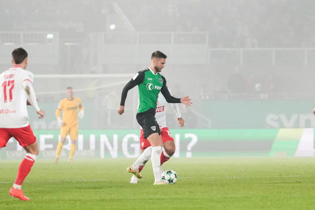 Deutschland: 3. Liga 2026 2027 8. Spieltag, SC Preussen Münster vs Rot-Weiss Essen, Freitag, 09.10.2026 LVM-Preußenstadion (Münster, Nordrhein-Westfalen, Deutschland) am Ball Felix Higl (SC Preußen Münster, 33) Copyright: xMerlexKölkingx