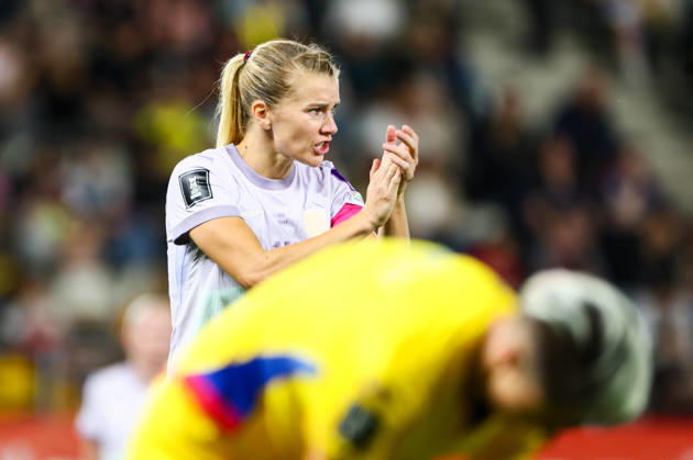 Women s World Cup Qualifier: Romania vs. Norway, Bucharest, October 9, 2026—Ada Hegerberg in the World Cup qualifying soccer match between Romania and Norway at Stadionul Arcul de Triumf in Bucharest. Photo: Nikola Krstic, NTB. EDITORIAL USE ONLY. RESTRICTED USE FOR BETTING COMPANIES. Copyright: xNikolaxKrsticx xNTBx
