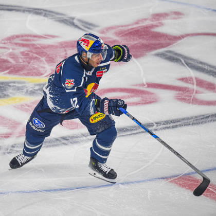 09.10.2026, München, Deutschland. PENNY DEL, Deutsche Eishockey Liga, Saison 2026 27, 7. Spieltag: EHC Red Bull München gegen ERC Ingolstadt im SAP Garden in München. Yasin Ehliz (EHC Red Bull München) beim Schlittschuhlaufen, in Bewegung auf dem Eis