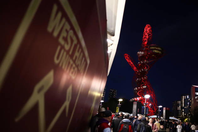West Ham United v Queens Park Rangers 09 October 2026, London - EFL Championship Football - West Ham United v Queens Park Rangers - The Orbit outside the London Stadium - Photo: Jacques Feeney Offside. London UK Copyright: xJacquesxFeeneyx xOffsidexOffside