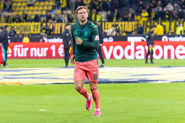 Dortmund, Deutschland 09. Oktober 2026: 1. BL - 2026 2027 - Sp. 5 - Borussia Dortmund gegen SV Werder Bremen Im Bild: Niclas Füllkrug Fuellkrug (SVW) DFL DFB regulations prohibit any use of photographs as image sequences and or quasi-video. Signal Iduna Park Nordrhein Westfalen Copyright: xFotostandx xZeisingx