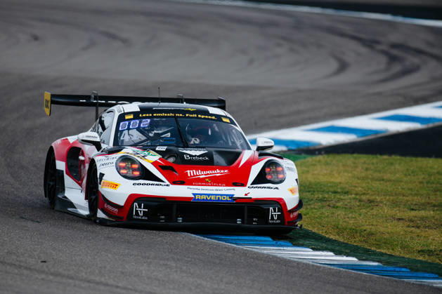 ADAC GT Masters, 11. + 12. Rennen Hockenheim 2026 41 Porsche 911 GT3 R (992), razoon - more than racing: Leo Pichler, Colin Büninghaus - picture by Gruppe C Photography Salzburg Salzburgring Germany Copyright: xGruppexCxPhotographyx