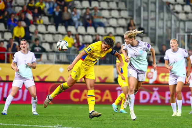 Women s World Cup Qualifier: Romania vs. Norway, Bucharest, October 9, 2026. Julie Blakstad during the World Cup qualifying soccer match between Romania and Norway at Stadionul Arcul de Triumf in Bucharest. Photo: Nikola Krstic, NTB. EDITORIAL USE ONLY. RESTRICTED USE FOR BETTING COMPANIES. Copyright: xNikolaxKrsticx xNTBx