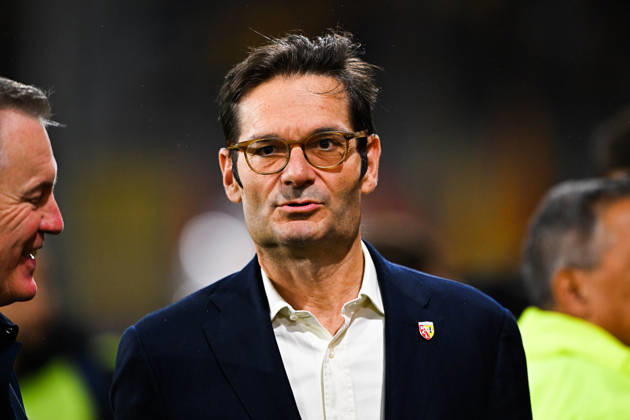 RC Lens v Olympique Lyonnais - Ligue 1 McDonald s 2026 2027 Joseph OUGHOURLIAN president of Lens during Ligue 1 McDonald s match between Lens and Lyon at Stade Bollaert-Delelis on October 9, 2026 in Lens, France. Lens France  Copyright: xBaptistexFernandezx 776573289