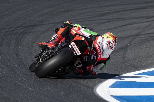 RECORD DATE NOT STATED 11th stage of the Superbike World Championship, WM, Weltmeisterschaft Estoril, 09 10 2026 - Axel Bassani (47), Bimota by Kawasaki Racing rider, during free practice 2, of the 11th round of the SBK World Championship, at the Estoril circuit Portugal Lisbon portugal Copyright: xJoaquimxGalantex