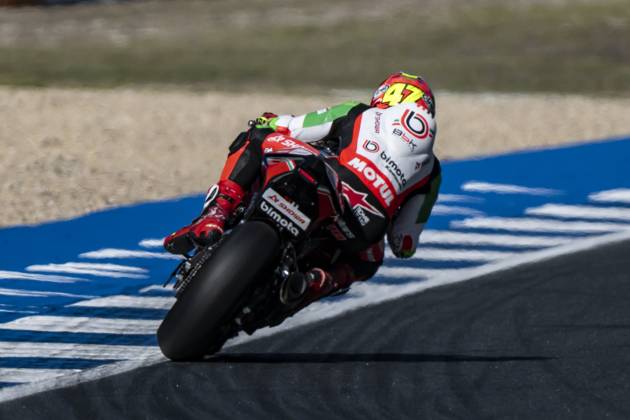 RECORD DATE NOT STATED 11th stage of the Superbike World Championship, WM, Weltmeisterschaft Estoril, 09 10 2026 - Axel Bassani (47), Bimota by Kawasaki Racing rider, during free practice 2, of the 11th round of the SBK World Championship, at the Estoril circuit Portugal Lisbon portugal Copyright: xJoaquimxGalantex
