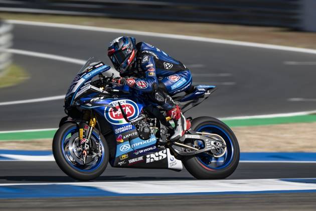 RECORD DATE NOT STATED 11th stage of the Superbike World Championship, WM, Weltmeisterschaft Estoril, 09 10 2026 - Xavi Vierge (97), rider for the Maxus Yamaha, during free practice 2, of the 11th stage of the SBK world championship, at the Estoril circuit Portugal Lisbon portugal Copyright: xJoaquimxGalantex