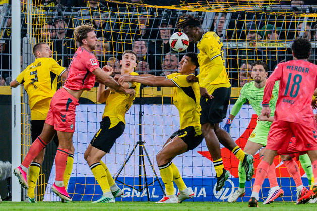 1. Bundesliga, 5. Spieltag, Borussia Dortmund vs. Werder Bremen am 09.10.2026 Waldemar Anton Niclas Füllkrug Copyright: xBahhoxKarax