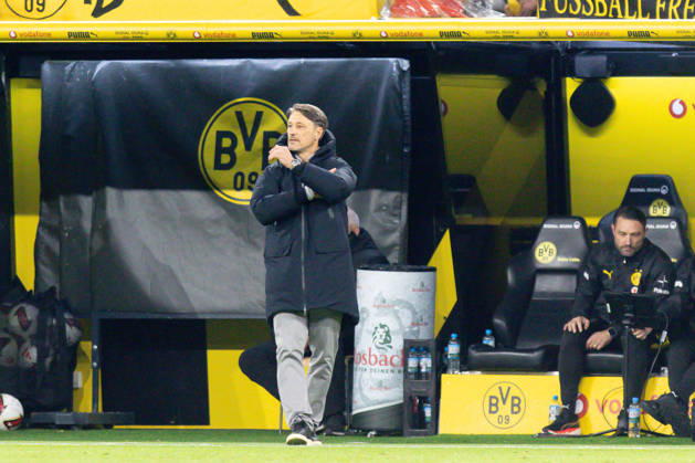 Dortmund, Deutschland 09. Oktober 2026: 1. BL - 2026 2027 - Sp. 5 - Borussia Dortmund gegen SV Werder Bremen Im Bild: Trainer Niko Kovac (BVB) beobachtet das Spiel und gibt Anweisungen an seine Spieler DFL DFB regulations prohibit any use of photographs as image sequences and or quasi-video. Signal Iduna Park Nordrhein Westfalen Copyright: xFotostandx xZeisingx