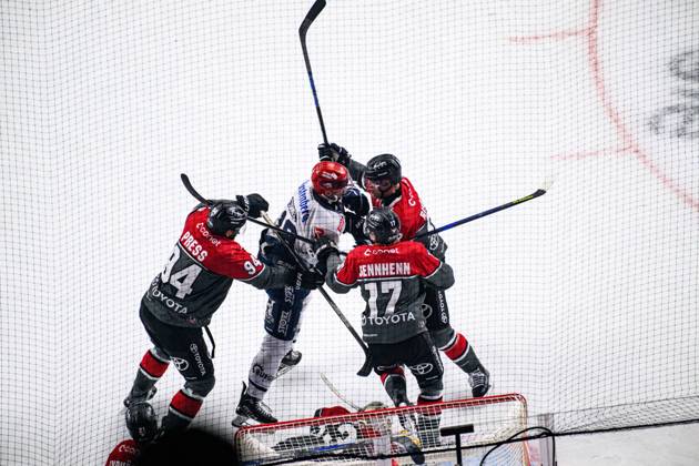 COLOGNE, GERMANY - 9 OCTOBER, 2026: - The PENNY DEL Ice hockey, Eishockey match Koelner Haie vs. Schwenninger Wild Wings at LANXESS arena. Copyright: xVitaliixKliuievx