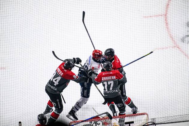 COLOGNE, GERMANY - 9 OCTOBER, 2026: - The PENNY DEL Ice hockey, Eishockey match Koelner Haie vs. Schwenninger Wild Wings at LANXESS arena. Copyright: xVitaliixKliuievx