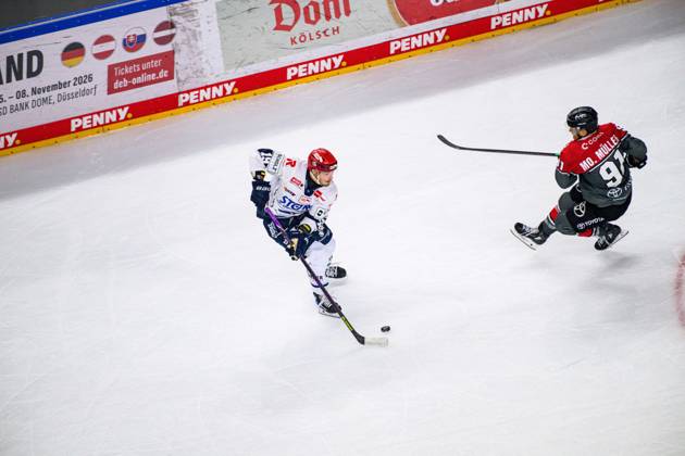 COLOGNE, GERMANY - 9 OCTOBER, 2026: - The PENNY DEL Ice hockey, Eishockey match Koelner Haie vs. Schwenninger Wild Wings at LANXESS arena. Copyright: xVitaliixKliuievx