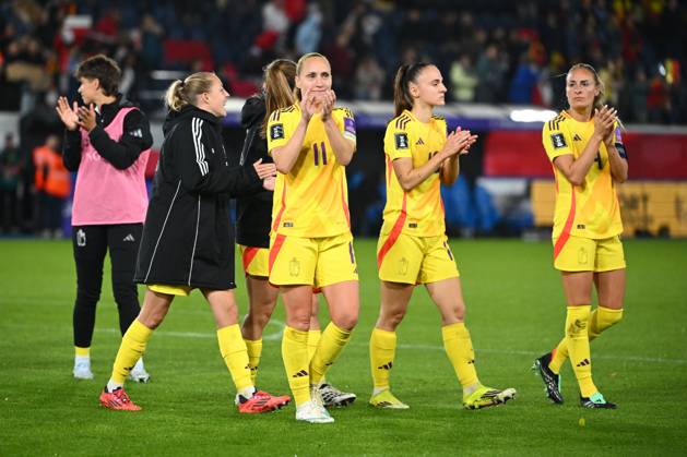 Belgium v Poland - FIFA Women s World Cup 2027 UEFA Qualifiers LEUVEN, BELGIUM - OCTOBER 09 : Dhont Elena forward of Belgium during the FIFA Women s World Cup 2027 UEFA European Qualifiers play-offs round 1 path 2 first leg match between Belgium and Poland on October 9, 2026 in Leuven, Belgium, 09 10 2026 Leuven Belgium Copyright: xVincentxKalutx