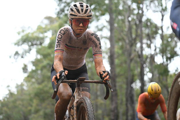 2026 UCI Gravel World Championships Picture by Zac Williams SWpix.com - 10 10 2026 - Cycling - 2026 UCI Gravel World Championships - Nannup, Western Australia, Australia - Women™s Elite - Germany Copyright: x xSWpix.comx(t axPhotographyxHubxLtd)xZacxWilliams SWpix.comx SWP-3030-24093