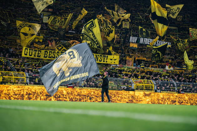 Borussia Dortmund v SV Werder Bremen - Bundesliga 2026 27 Borussia Dortmund fans gather before the Bundesliga match between Borussia Dortmund and SV Werder Bremen at Signal Iduna Park in Dortmund, Germany, on October 9, 2026. Dortmund Germany Copyright: xHeshamxElsherifx originalFilename:elsherif-notitle261009_npAqQ