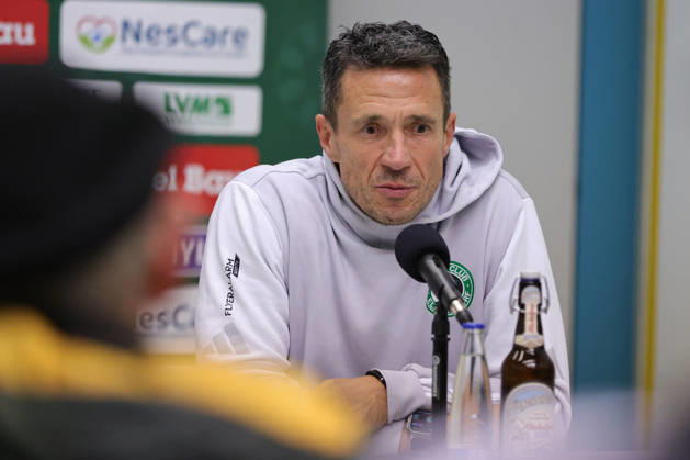 09.10.2026, Fußball, Herren, Regionalliga Bayern, Saison 2026 2027, 13. Spieltag: FC Schweinfurt 05 - SC Eltersdorf Cheftrainer Bernd Eigner (SC Eltersdorf) auf der Pressekonferenz Schweinfurt Riedel-Bau-Arena im Sachs-Stadio Bayern Unterfranken Deutschland