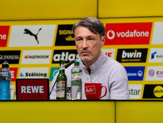 Niko Kovac (Borussia Dortmund, Cheftrainer) spricht bei der Pressekonferenz nach dem Spiel mit den Medienvertretern. GER, Borussia Dortmund vs SV Werder Bremen, 1. Bundesliga, 5. Spieltag, Saison 2026-27, SIGNAL IDUNA PARK, Dortmund, 09.10.2026 DFL REGULATIONS PROHIBIT ANY USE OF PHOTOGRAPHS AS IMAGE SEQUENCES AND OR QUASI-VIDEO Borussia Dortmund vs SV Werder Bremen, 1. Bundesliga, 5. Spieltag, Saison 2026-27, 09.10.2026 Dortmund Copyright: xEibner-Pressefoto ScottxColemanx EP_SCN