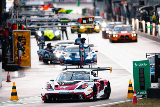 ADAC GT Masters, 11. + 12. Rennen Hockenheim 2026 41 Porsche 911 GT3 R (992), razoon - more than racing: Leo Pichler, Colin Büninghaus - picture by Gruppe C Photography Salzburg Salzburgring Germany Copyright: xGruppexCxPhotographyx