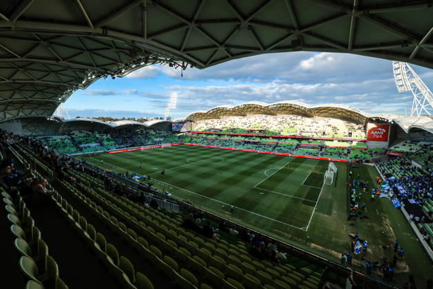 October 10, 2026, Melbourne, Victoria, Australia: MELBOURNE, AUSTRALIA - OCTOBER 10: AAMI Park prior to the Australia Cup Final match between South Melbourne FC and Melbourne Victory FC at AAMI Park on October 10, 2026 in Melbourne, Austr0alia. South Melbourne FC V Melbourne Victory FC - Australia Cup 2026 Final - ZUMAp121 20261010_zsp_p121_005 Copyright: xChrisxPutnamx