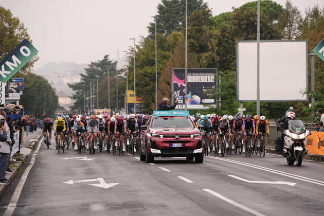 Start the race Km 0 during the 120th edition of the Il Lombardia, Tour of Lombardy cycling race, a 239 km one day race from Bergamo to Como on October 10, 2026, Italy.  Copyright: xMarcoxAlpozzi xLaPressex