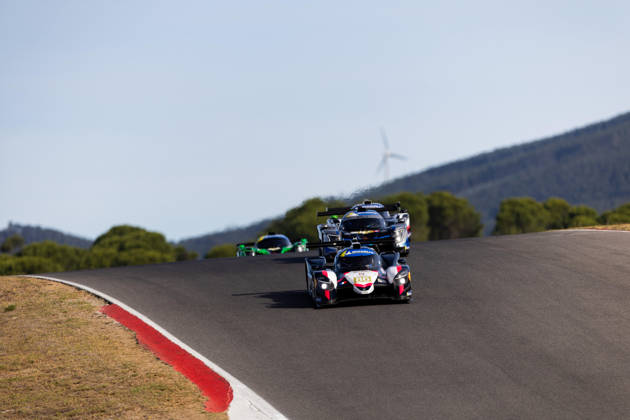 AUTO - MLC 2026 - PORTIMAO 86 SCOULAR Zack (nzl), BÜHLER LÃ na (sui), R-ace GP, Duqueine D09 - Toyota, LMP3, action during the 6th round of the 2026 Michelin Le Mans Cup on the Autodromo Internacional do Algarve from October 8 to 10, 2026 in Portimao, Portugal - Copyright: xJoaoxFilipex
