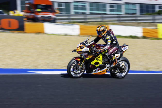 October 10, 2026, Cascais, Lisbon, Portugal: Sam Lowes of ELF Marc VDS Racing Team in action during the Superpole of the FIM Superbike World Championship, WM, Weltmeisterschaft at Circuito Estoril on October 10, 2026 in Cascais, Portugal. Motorsports 2026: WorldSBK - Tissot Estoril Round - ZUMAr200 20261010_zsp_r200_005 Copyright: xNunoxReisinhox
