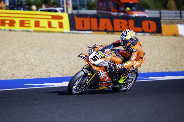 October 10, 2026, Cascais, Lisbon, Portugal: Yari Montella of Barni Spark Racing Team in action during the Superpole of the FIM Superbike World Championship, WM, Weltmeisterschaft at Circuito Estoril on October 10, 2026 in Cascais, Portugal. Motorsports 2026: WorldSBK - Tissot Estoril Round - ZUMAr200 20261010_zsp_r200_010 Copyright: xNunoxReisinhox