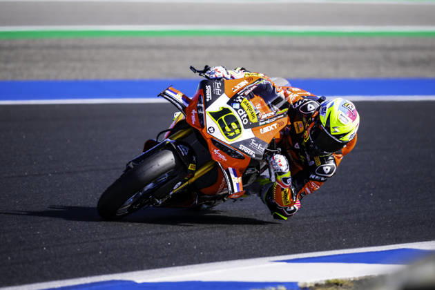 October 10, 2026, Cascais, Lisbon, Portugal: Alvaro Bautista of Barni Spark Racing Team in action during the Superpole of the FIM Superbike World Championship, WM, Weltmeisterschaft at Circuito Estoril on October 10, 2026 in Cascais, Portugal. Motorsports 2026: WorldSBK - Tissot Estoril Round - ZUMAr200 20261010_zsp_r200_022 Copyright: xNunoxReisinhox