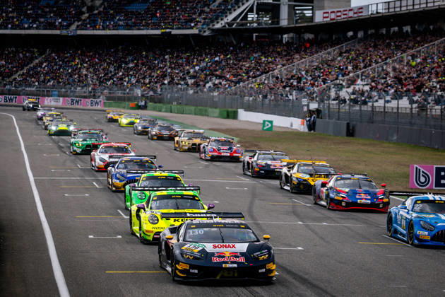 DTM, 15. + 16. Rennen Hockenheim 2026 130 Lamborghini Temerario GT3, ABT Sportsline: Luca Engstler - picture by Gruppe C Photography Sachsenring Germany Copyright: xGruppexCxPhotographyx