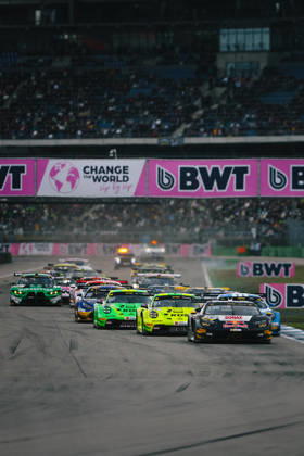 DTM, 15. + 16. Rennen Hockenheim 2026 130 Lamborghini Temerario GT3, ABT Sportsline: Luca Engstler - picture by Gruppe C Photography Sachsenring Germany Copyright: xGruppexCxPhotographyx