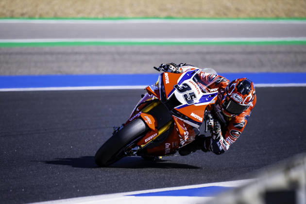 October 10, 2026, Cascais, Lisbon, Portugal: Somkiat Chantra of Honda HRC in action during the Superpole of the FIM Superbike World Championship, WM, Weltmeisterschaft at Circuito Estoril on October 10, 2026 in Cascais, Portugal. Motorsports 2026: WorldSBK - Tissot Estoril Round - ZUMAr200 20261010_zsp_r200_029 Copyright: xNunoxReisinhox