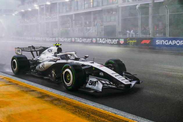 RECORD DATE NOT STATED 10th October 2026; Marina Bay, Singapore; Formula 1, Singapore Grand Prix, Sprint Race and Qualifying Day; Valtteri Bottas (77) of Finland and Cadillac Formula 1 Team DavidxAsh