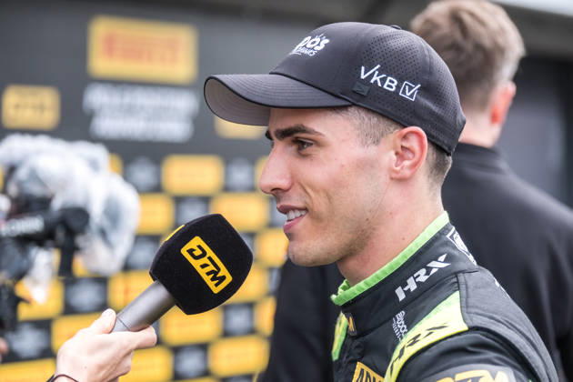 10.10.2026, GER, Motorsport, ADAC DTM, Saison 2026, Hockenheimring Thomas Preining ( Österreich, Manthey, Porsche 911 GT3 R, 91 ), Drittplatzierter in der Qualifikation zum Samstagsrennen beim DTM Finalwochenende am Hockenheimring Hockenheim Hockenheimring Baden-Württemberg Deutschland Copyright: xnordphotoxGmbHx xKnabx