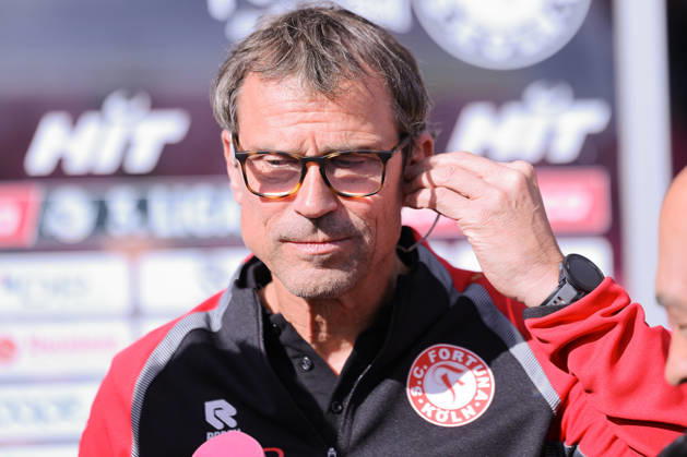 10.10.2026, xsefx, Fußball, SC Fortuna Köln - 1. FC Saarbrücken, 3.Liga, Südstation, 8. Spieltag, Saison 2026 2027: Cheftrainer Argirios Giannikis(1. FC Saarbrücken hc) im Interview DFB regulations prohibit any use of photographs as image sequences and or quasi-video. Nordrhein-Westfalen Deutschland