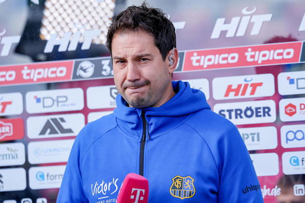10.10.2026, xsefx, Fußball, SC Fortuna Köln - 1. FC Saarbrücken, 3.Liga, Südstation, 8. Spieltag, Saison 2026 2027: Cheftrainer Argirios Giannikis(1. FC Saarbrücken hc) im Interview DFB regulations prohibit any use of photographs as image sequences and or quasi-video. Nordrhein-Westfalen Deutschland
