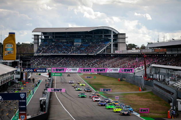 DTM, 15. + 16. Rennen Hockenheim 2026 130 Lamborghini Temerario GT3, ABT Sportsline: Luca Engstler - picture by Gruppe C Photography Sachsenring Germany Copyright: xGruppexCxPhotographyx