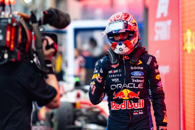 Formula 1 Singapore Airlines Singapore Grand Prix 2026 Levi Erb OVERTAKE MAXPPP - Singapore 10 10 2026 03 VERSTAPPEN Max (nld), Oracle Red Bull Racing, portrait Race winner at the Formula 1 Singapore Airlines Singapore Grand Prix 2026, the 16th round of the 2026 FIA Formula 1 World Championship, WM, Weltmeisterschaft at the Marina Bay Street Circuit in Singapore, from 08 to 11 October 2026 Singapore Marina Bay Street Circuit Singapore  Copyright: xOVERTAKE MAXPPPxLevixErbx OVT202610104831 OVT202610104831