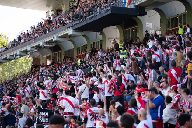 ESP: LaLiga EA Sports Rayo Vallecano v Athletic Club Rayo Vallecano fans protesting to Raul Martin Presa president of Rayo Vallecano during LaLiga EA Sports between Rayo Vallecano v Athletic Club played at Vallecas Stadium in Madrid on October 10, 2026 in Spain Spain Futbol Copyright: xAgenciaxLOFx