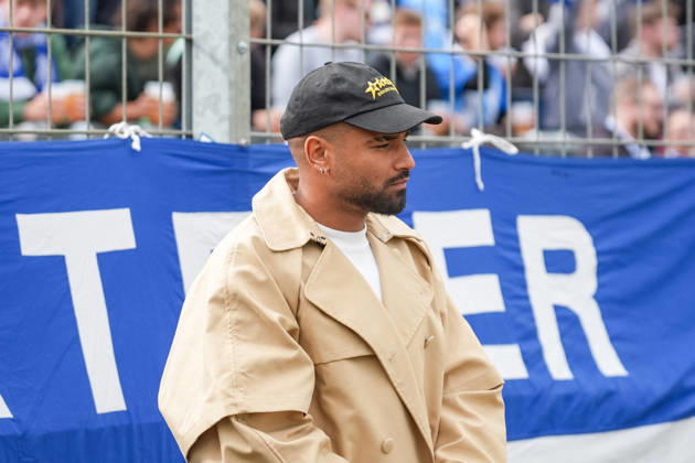 Deutschland: Fussball, 3. Liga, 8. Spieltag, Hänsch-Arena, Meppen, Emsland, Niedersachsen, SV Meppen vs. VfB Stuttgart U21, U 21 VfB Stuttgart II: Erik Zenga (SV Meppen, 8) ist noch immer verletzt. Copyright: xMichelxWittex