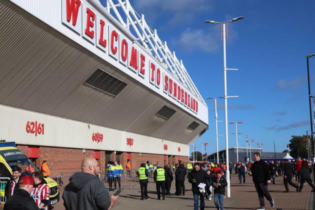 10th October 2026; Stadium of Light, Sunderland, England; Premier League Football, Sunderland versus Brighton and Hove Albion; View outside of the Stadium of Light DavexLofthouse
