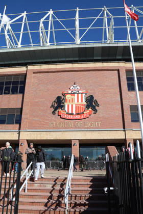10th October 2026; Stadium of Light, Sunderland, England; Premier League Football, Sunderland versus Brighton and Hove Albion; View outside of the Stadium of Light DavexLofthouse