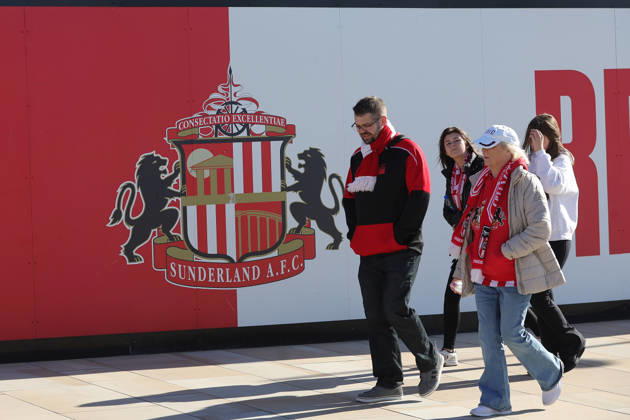 10th October 2026; Stadium of Light, Sunderland, England; Premier League Football, Sunderland versus Brighton and Hove Albion; Sunderland Fans DavexLofthouse