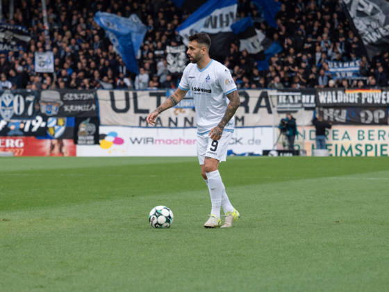 Goncalo Gregorio (SV Waldhof Mannheim, 09) am Ball GER, Fussball, SG Sonnenhof Grossaspach vs. SV Waldhof Mannheim, 3. Liga, 8. Spieltag, Aspach, Saison 2026 2027, 10.10.2026 GER, Fussball, SG Sonnenhof Grossaspach vs. SV Waldhof Mannheim, 3. Liga, 8. Spieltag, Aspach, Saison 2026 2027, 10.10.2026 Aspach Copyright: xCarstenxSchweringx EP_CSG