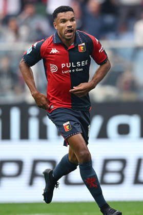 Mg Genova 10 10 2026 - campionato di calcio serie A Genoa-Fiorentina foto Matteo Gribaudi Image nella foto: esultanza gol Messias Junior 