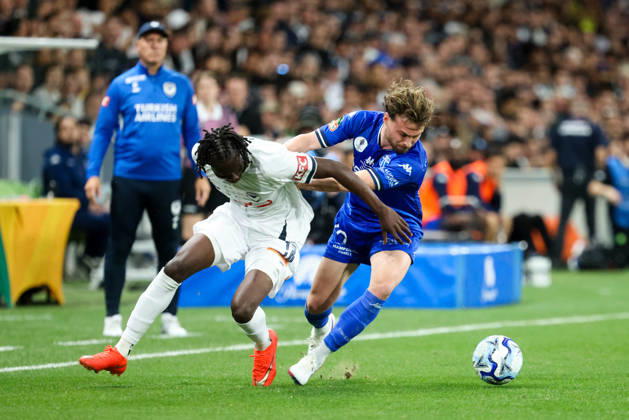 October 10, 2026, Melbourne, Victoria, Australia: MELBOURNE, AUSTRALIA - OCTOBER 10: Jack Painter-Andrews of South Melbourne FC during the Australia Cup Final match against Melbourne Victory FC at AAMI Park on October 10, 2026 in Melbourne, Austr0alia. South Melbourne FC V Melbourne Victory FC - Australia Cup 2026 Final  - ZUMAp121 20261010_zsp_p121_032 Copyright: xChrisxPutnamx