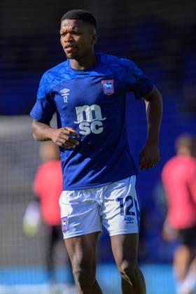 IPSWICH, ENGLAND OCTOBER 10 - Florentino Luis of Ipswich Town during pre game warm up before the Premier League game between Ipswich Town and Fulham at Portman Road on October 10, 2026 in Ipswich, England. (Photo by Keeran Marquis Sports Press Photo) Copyright: xKeeranxMarquis SPPx Sportspressphoto_SPR250710