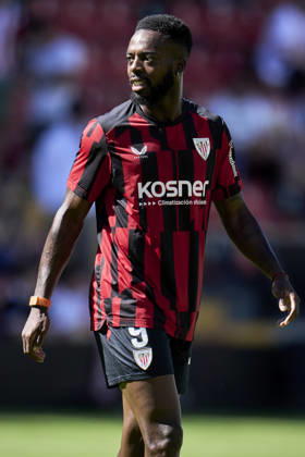 October 10, 2026, Madrid, Madrid, Spain: Inaki Williams of Athletic Club warms up during the Spanish League, LaLiga EA Sports, football match played between Rayo Vallecano and Athletic Club at Vallecas stadium on October 10, 2026, in Madrid, Spain. Rayo Vallecano V Athletic Club - LaLiga EA Sports - ZUMAa181 20261010_zaa_a181_003 Copyright: xAngelxPerezxMecax
