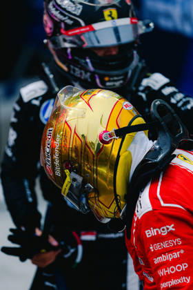 2026 Formula 1 Singapore Grand Prix - Sprint - Pilots LEWIS HAMILTON (GBR) of Scuderia Ferrari HP Sprint Race on SATURDAY during the 2026 FORMULA 1 SINGAPORE AIRLINES SINGAPORE GRAND PRIX 2026 at MARINA BAY STREET CIRCUIT SINGAPORE on October 10, 2026. Photo by Tan Jun Da ABACAPRESS.COM Singapore Singapore Copyright: xJunxDaxTan ABACAx